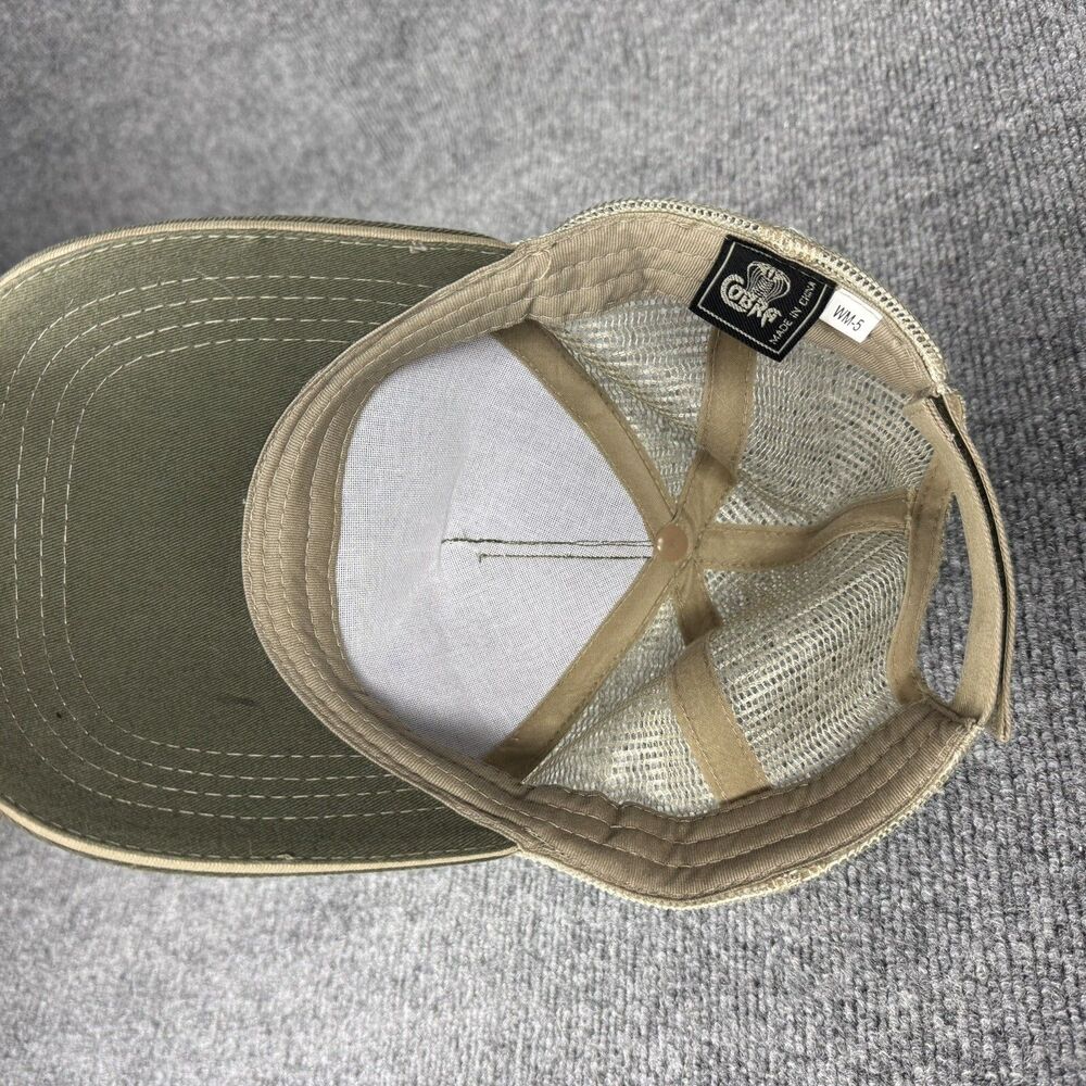 Vintage California Trucker Hat Bear Flag Cap Cool Mesh Adjustable Strap - Picture 3 of 3